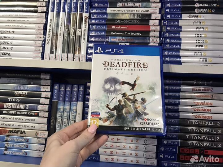 Deadfire ps4 (обмен, гарантия)