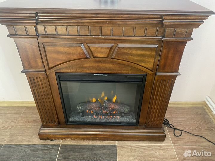 Электрический камин с порталом