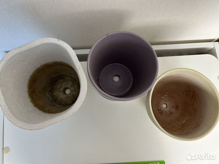 Керамические горшки для цветов