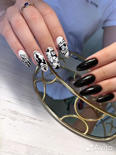 Комбинированный маникюр