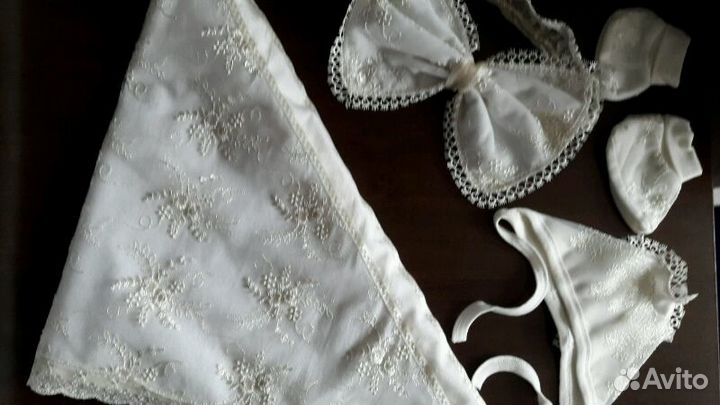 Новый комплект на выписку hand made