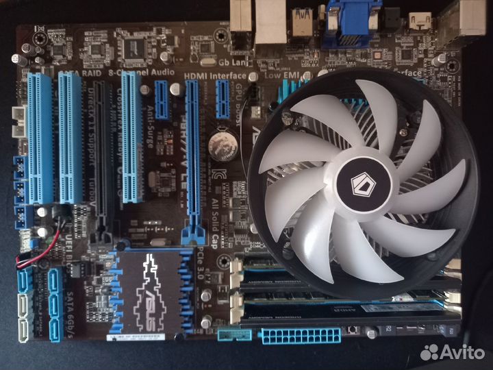 Комплект проц+мат.плата+опер.память