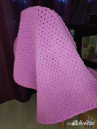 Новый Детский плед-конверт плюшевый, Alize puffy