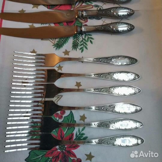 Полный набор Пламя мельхиор