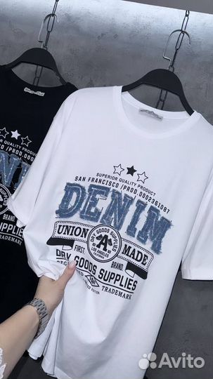 Турция футболки оверсайз Denim и кроссовки