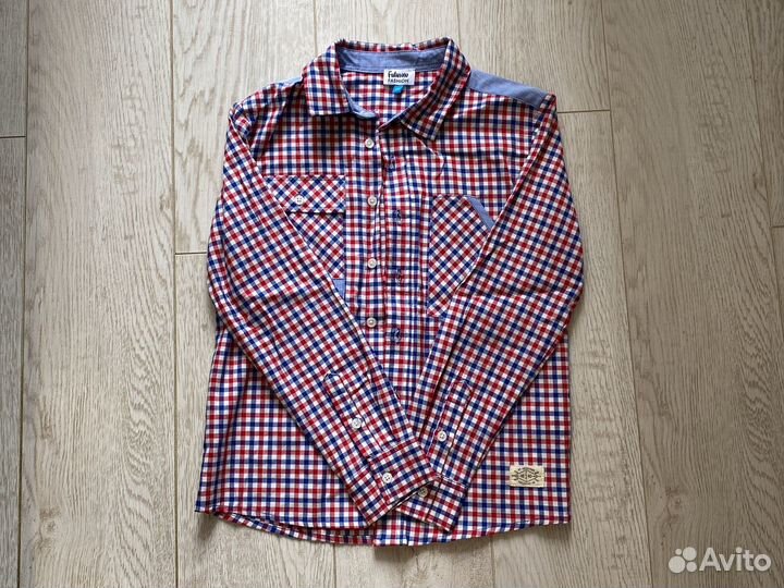 Рубашка для мальчика 3 штуки 128