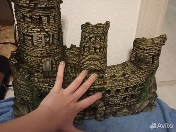 Дом замок для рыб