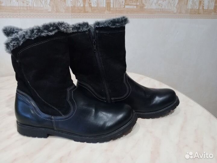 Сапоги женские утеплённые разм.41