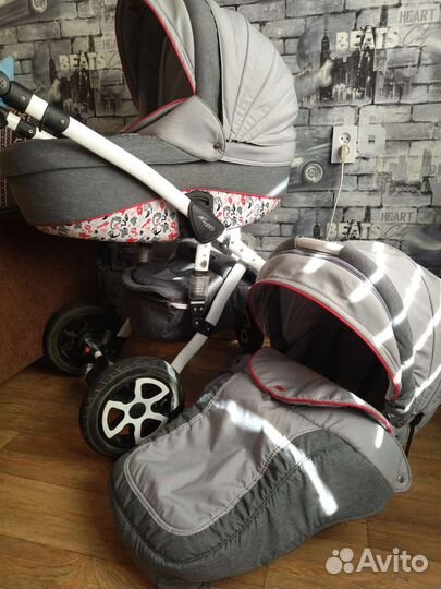 Коляска 2 в 1 adamex barletta new 2 в 1