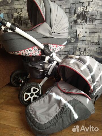 Коляска 2 в 1 adamex barletta new 2 в 1