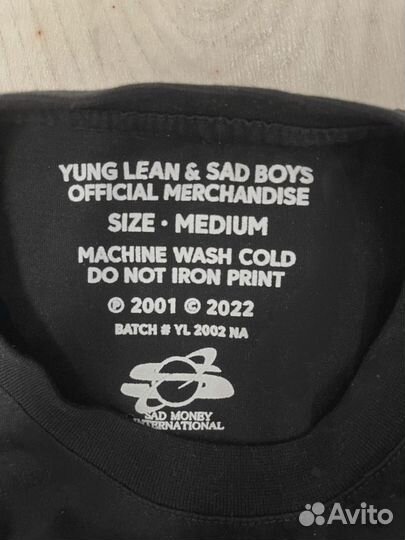 Футболка yung lean