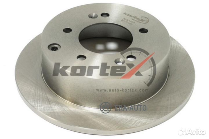 Kortex KD0409 Диск торм. KIA cerato/soul 09- зад.(d262mm)