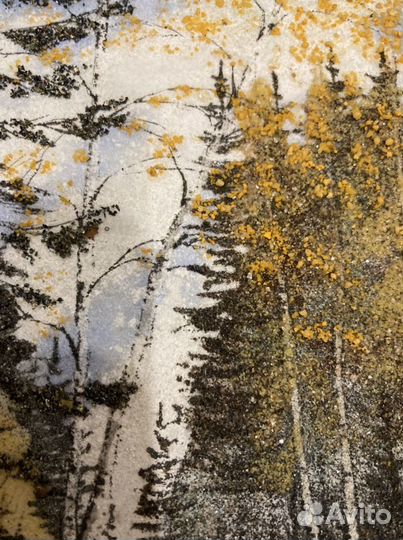 Картина из камня