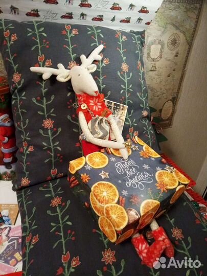 Подарок ручной работы олень новогодний