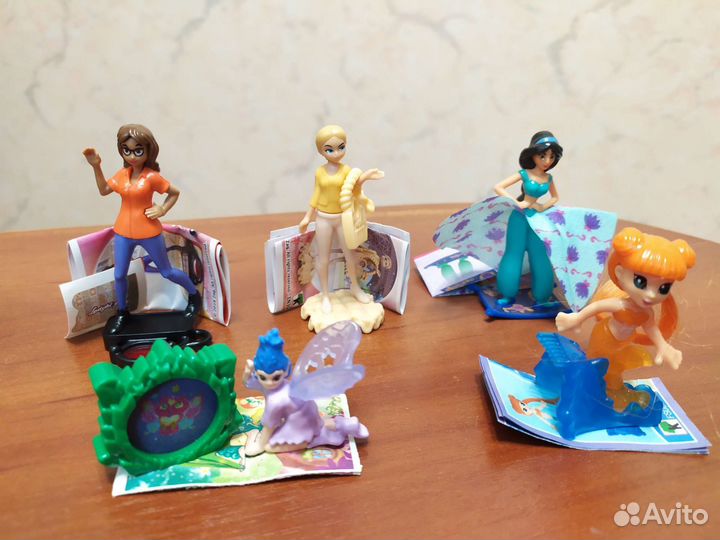 Игрушки из киндера со вкладышем