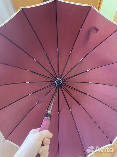 Зонт большой трость
