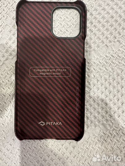 Чехол pitaka (кевлар) на iPhone 12 pro max