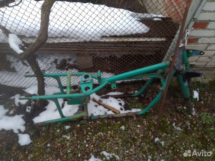 Рама мотоцикла урал м 67-36 и вилка