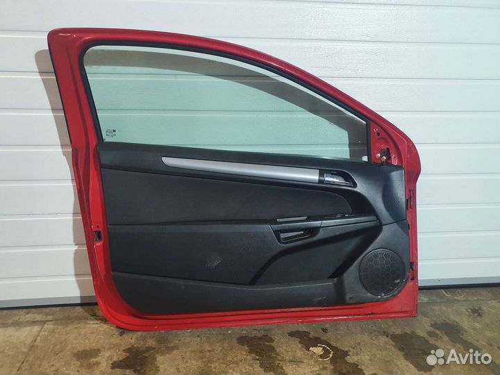 Дверь передняя левая opel astra h купе