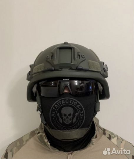 Ушастый арамидный баллистический шлем