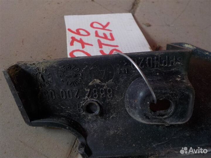 Уголок крыла правый Renault Duster K4MA606 2012