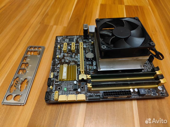 Комплект Core i5-4460 + asus B85M-G + 8 гб озу