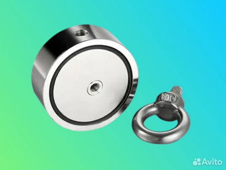 Двухсторонний поисковый неодимовый магнит