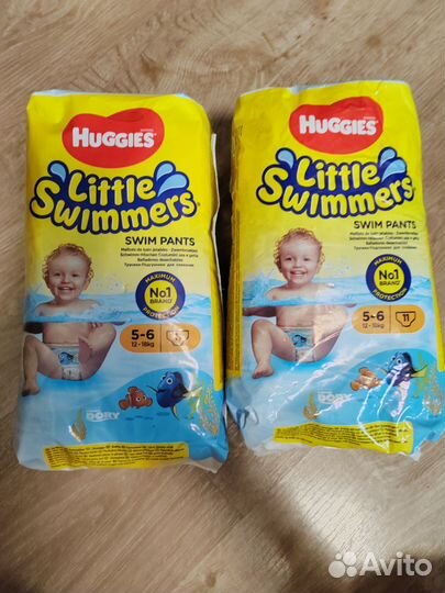 Подгузники - трусики Huggies Little Swlmmers