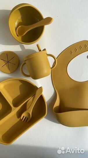 Новая детская посуда из силикона в ассортименте