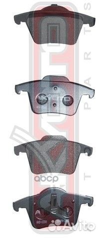 Колодки тормозные дисковые задние volvo XC-90 A