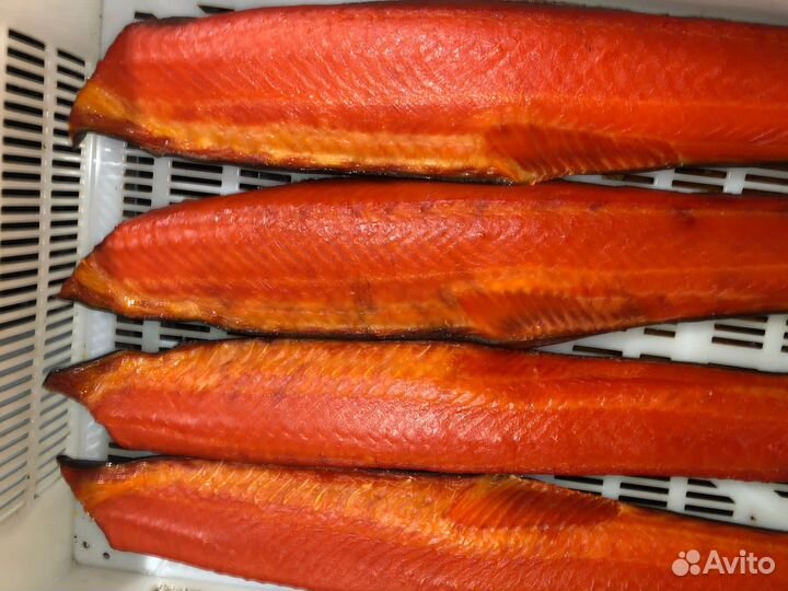 Кета холодного копчения