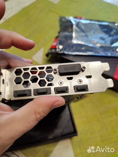 Видеокарта rx580 8gb