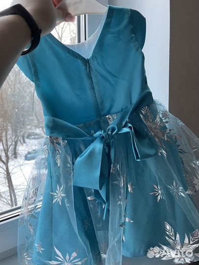 Платье для девочки новогоднее 98