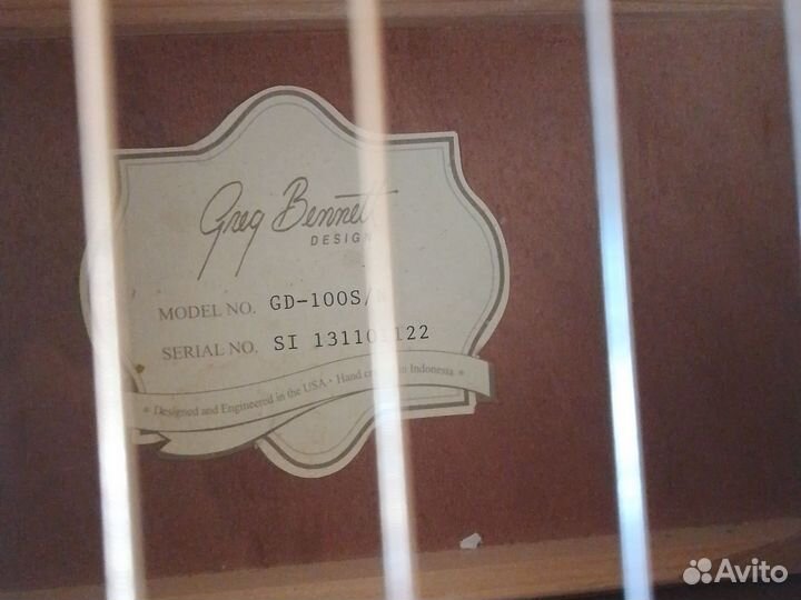 Акустическая гитара Greg Bennet