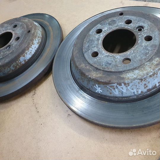 Диск тормозной задний Mercedes w164 ml