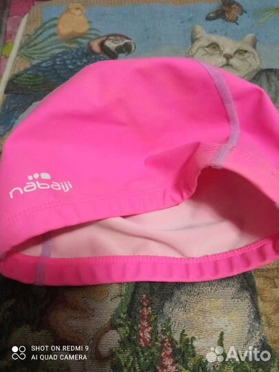 Маска и шапка для плавания в детсад