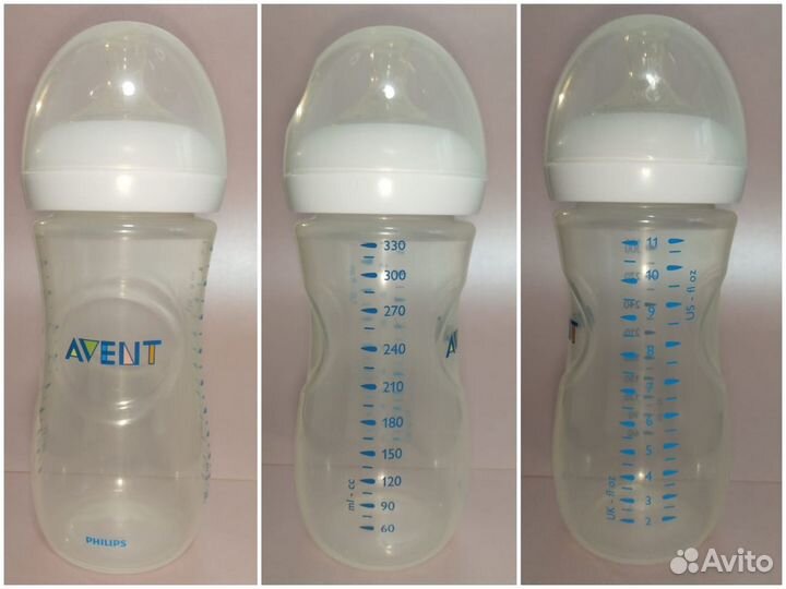 Б/У Бутылочки Philips Avent с сосками