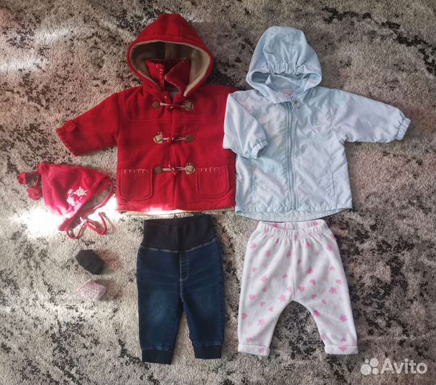 Пакет вещей на девочку с 3 до 6м