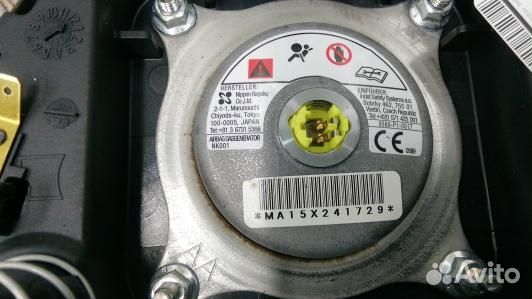 Подушка безопасности водителя nissan note E11 (LDN