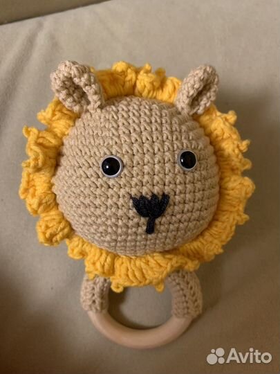 Погремушка крючком ручная работа