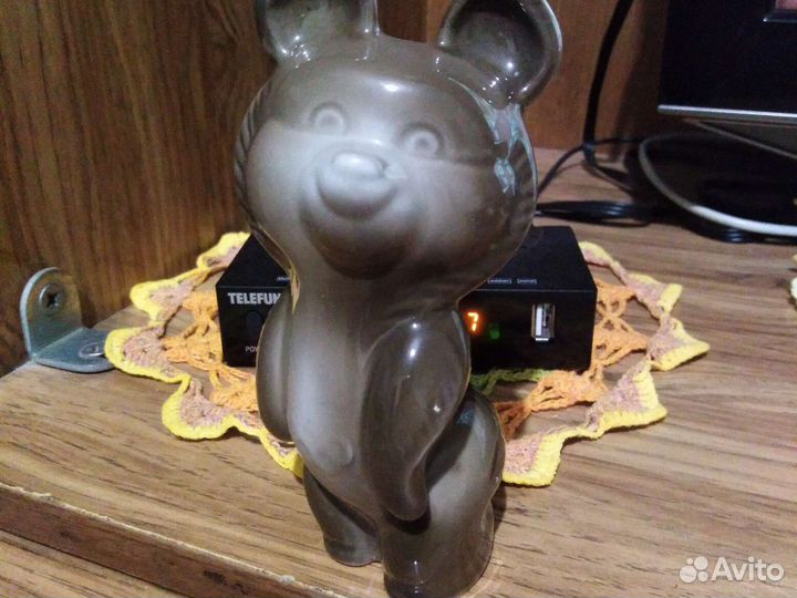 Олимпийский мишка фарфор