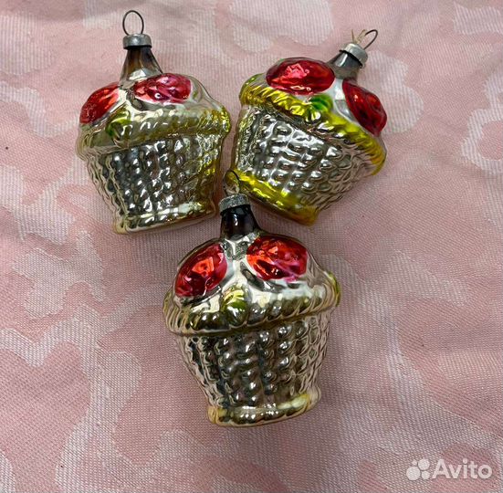 Елочные игрушки СССР