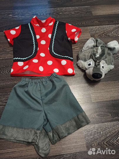 Новогодний костюм для мальчика волк