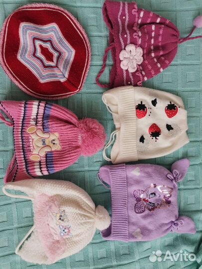 Шапка для девочки пакетом