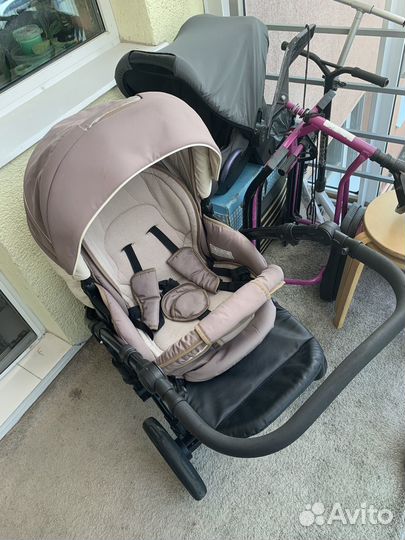 Коляска 2 в 1 + автолюлька