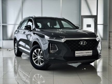 Hyundai Santa Fe 2.4 AT, 2019, 92 843 км