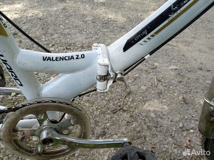 Велосипед взрослый скоростной складной