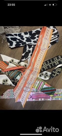 Женский шарф-пояс