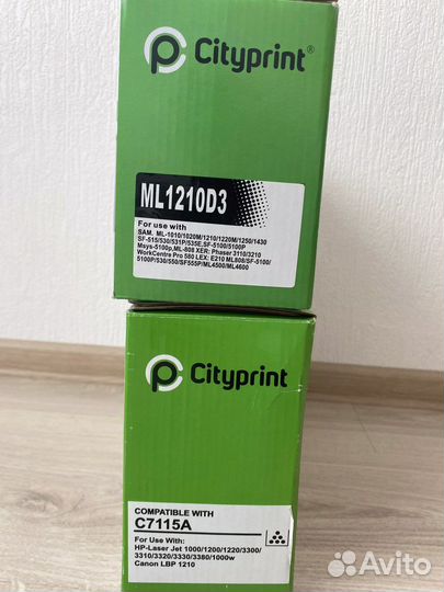 Картриджи Cityprint C7115A,ML 1210D3, 280A/505A