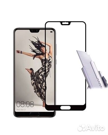 Стекла Ainy для Huawei P20 и P20 Pro